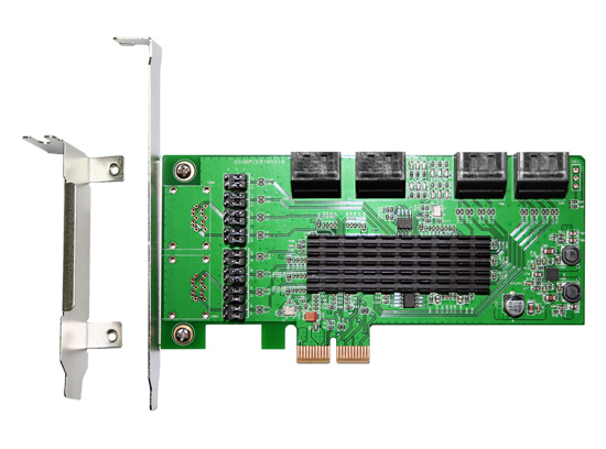 伽利略 PCI-E 2X SATAIII 8埠(PES308A)
