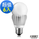 太星電工 大廣角LED燈泡10W/白光(6入) A510W*6 product thumbnail 1
