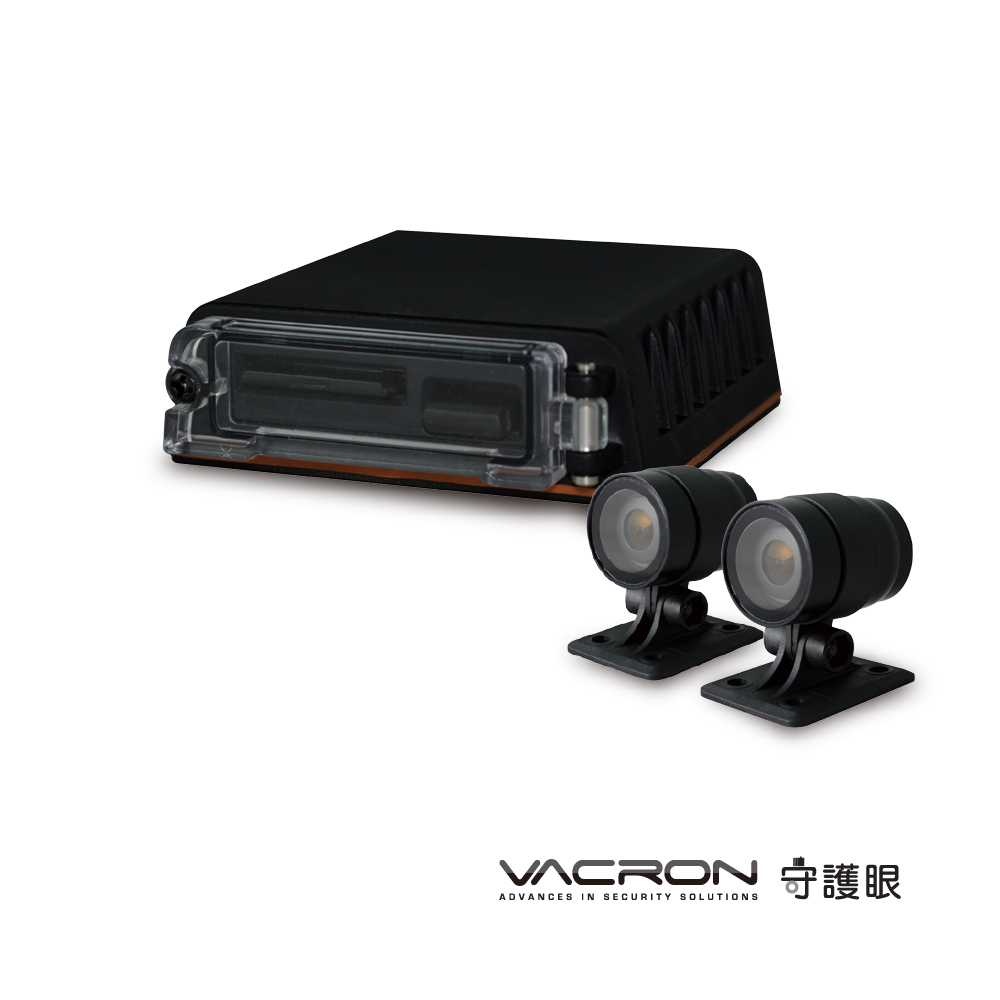 【凱騰】VACRON守護眼 VVG-MDE08B 2路 HD 機車行車記錄器