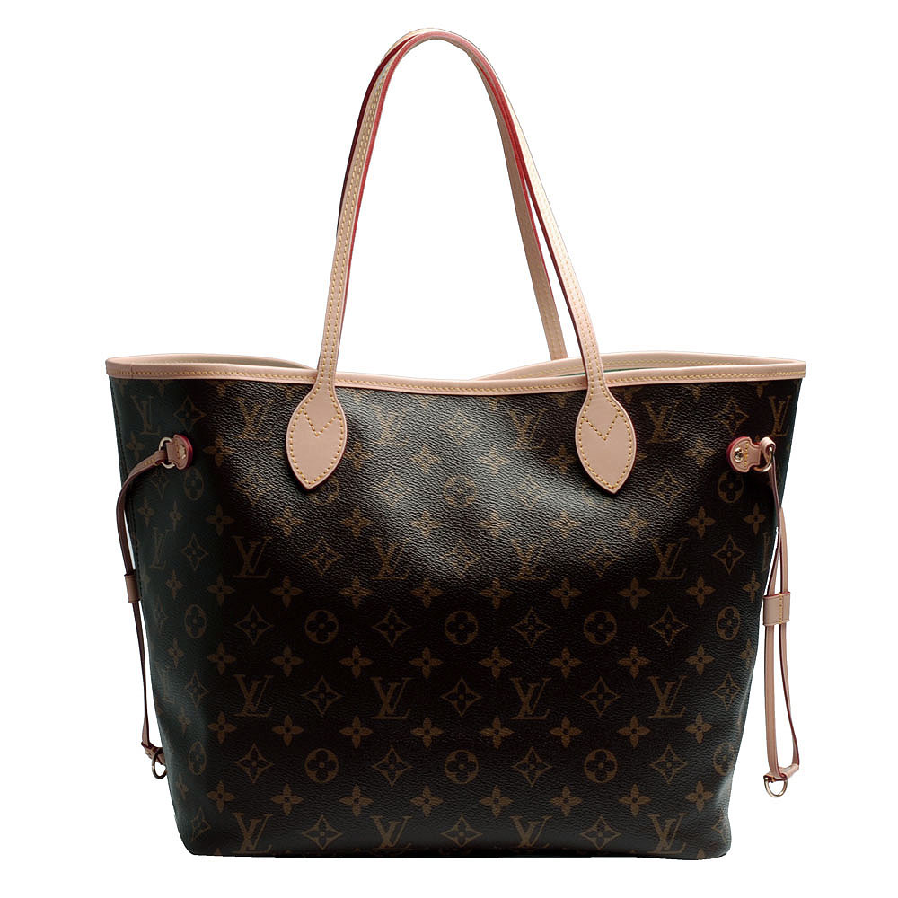 LOUIS VUITTON Neverfull MM Monogram V Turquoise Tote Bag M41601