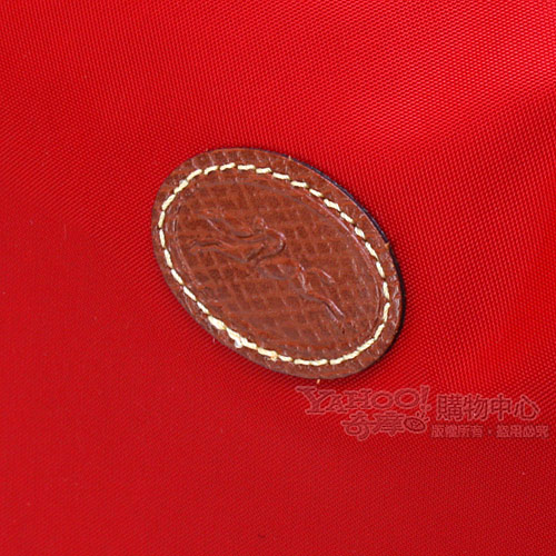 Longchamp 豔彩繽紛大斜背包(紅色)