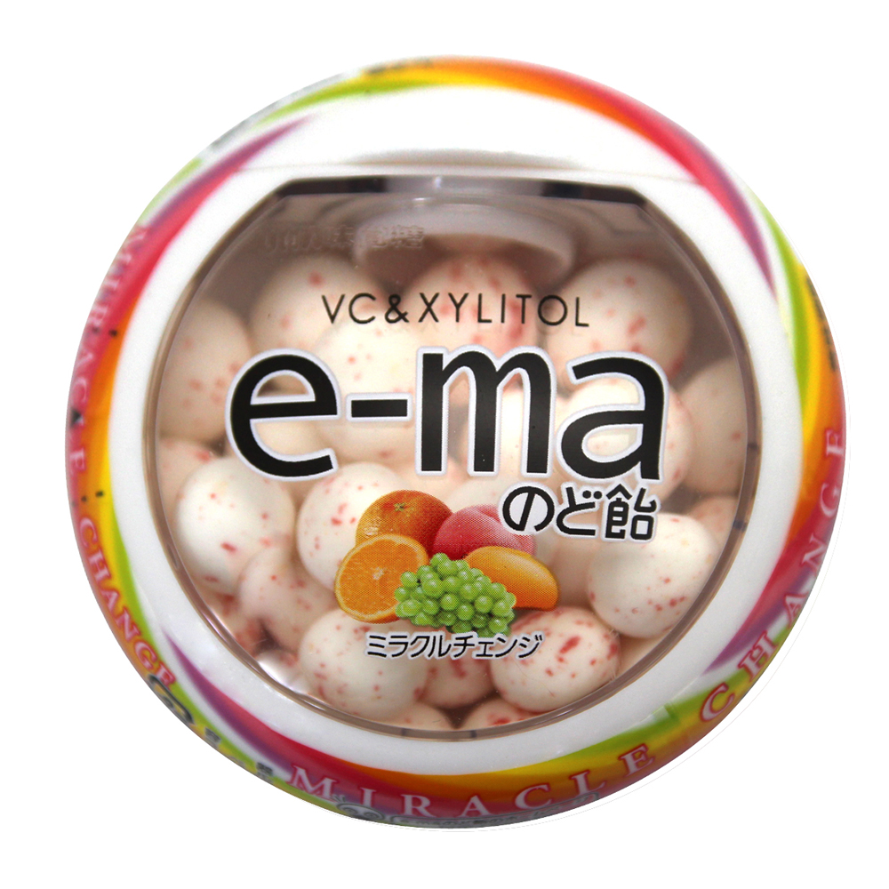UHA味覺糖 e-ma綜合水果喉糖(盒裝)(33g)