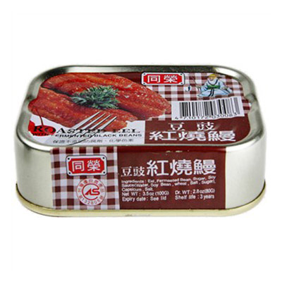 同榮 豆豉紅燒鰻-易開罐(100gx6入)