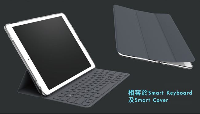 SwitchEasy CoverBuddy iPad Pro 12.9吋背蓋-霧透白