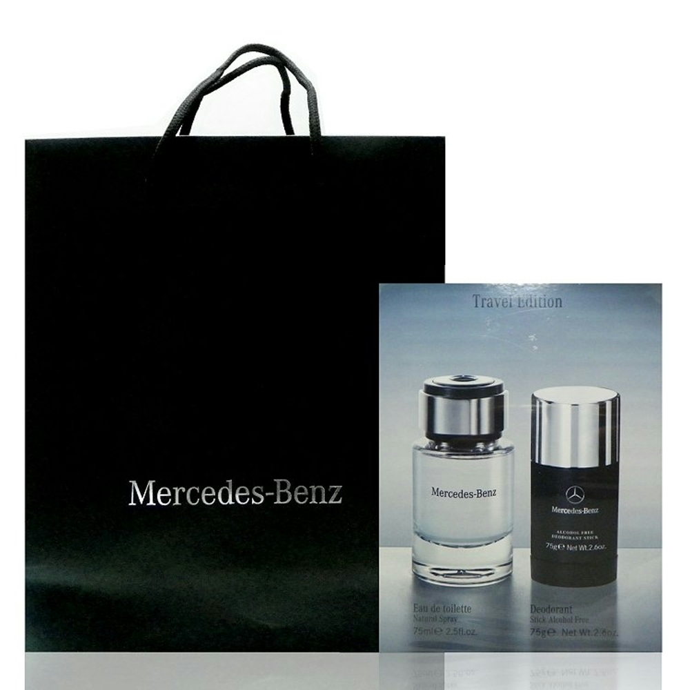 Mercedes Benz 賓士淡香水 - 體香膏禮盒組 - 搭贈品牌紙袋