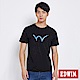 EDWIN 東京系列W反光短袖T恤-男-黑色 product thumbnail 1