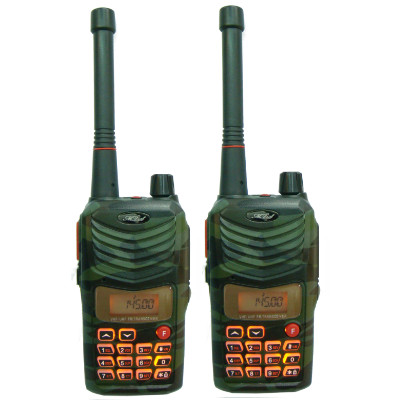 MTS 110V/410U高功率 美歐軍規無線電對講機(迷彩2入)
