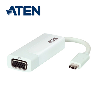 ATEN USB-C 轉 VGA 轉換器 (UC3002)