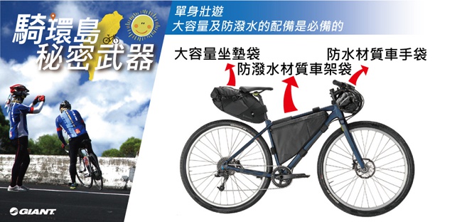 GIANT 旅遊款防水車手袋 SCOUT HANDLEBAR BAG