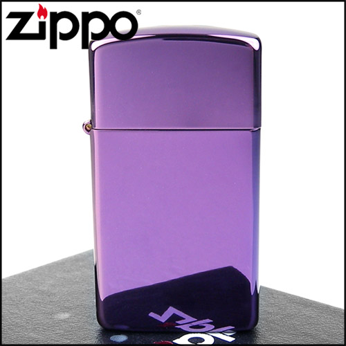 【ZIPPO】美系~超質感Abyss紫色鏡面打火機