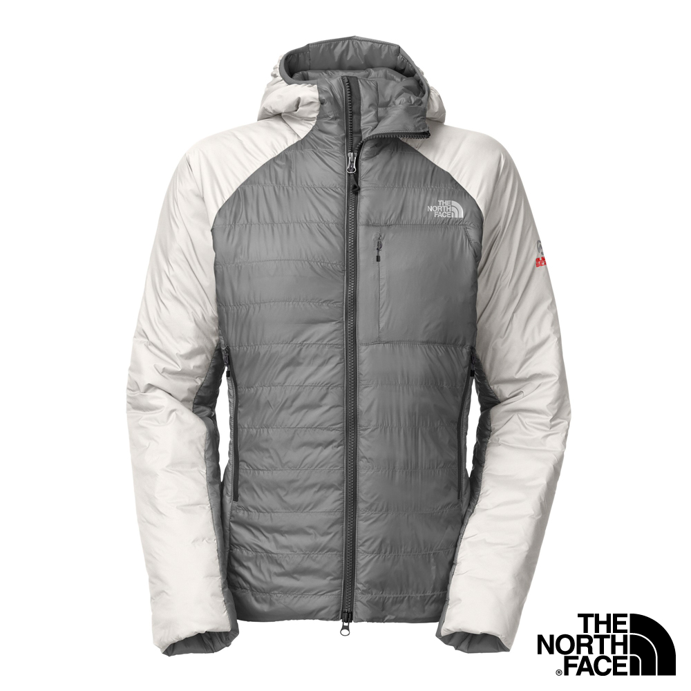 The North Face 女 Zloft 保暖兜帽外套 石碑灰/霧灰