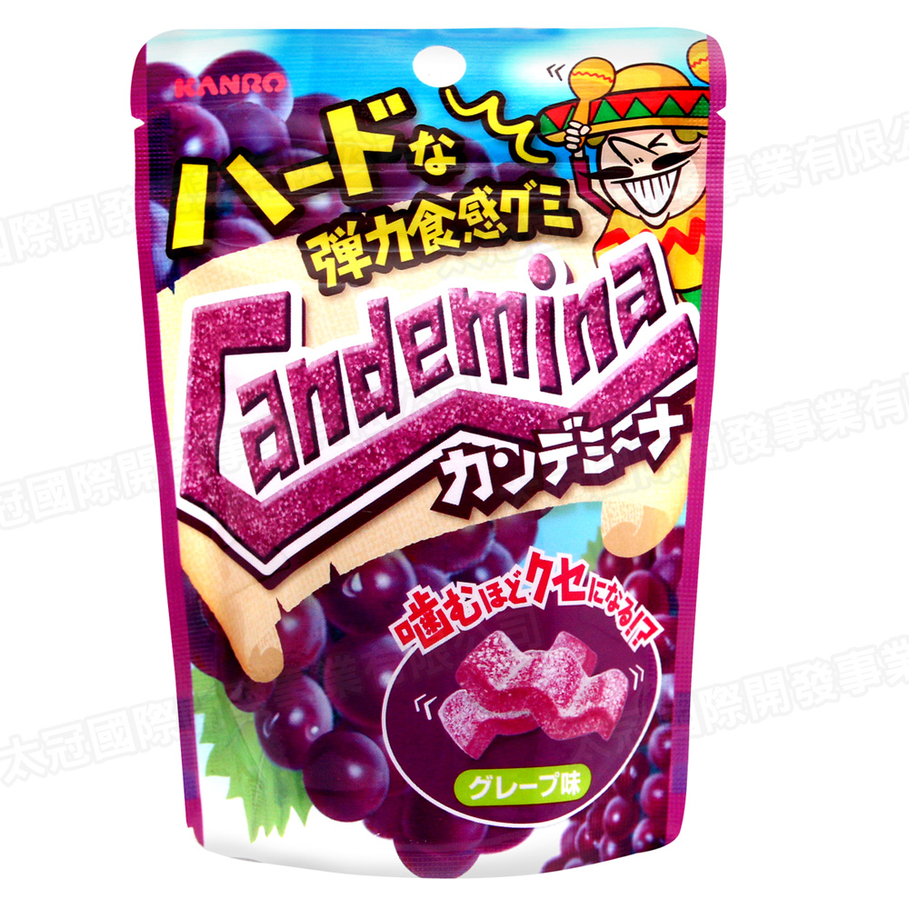 KANRO甘樂 Candemina葡萄軟糖(42g)