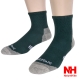 NH 舒適型戶外機能襪 健行襪 登山襪 男款 深綠 product thumbnail 1