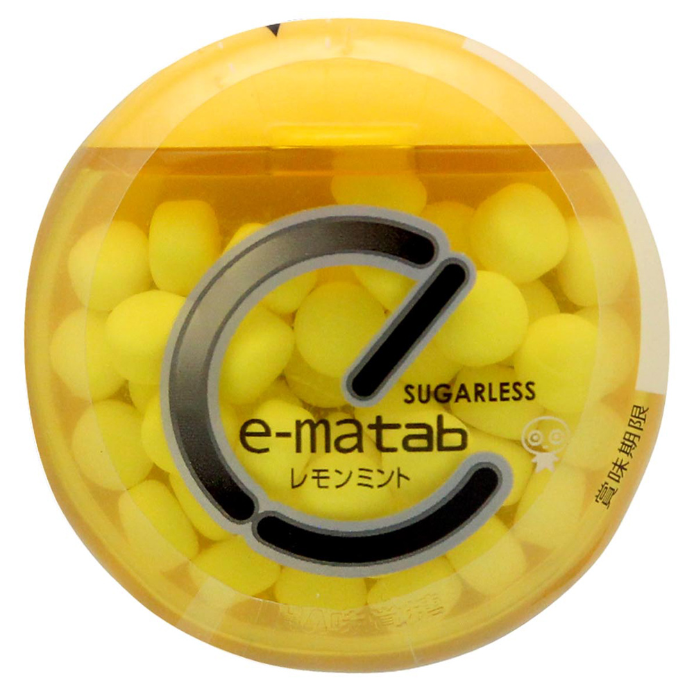 UHA味覺糖 e-matab檸檬薄荷糖(10gx3入)