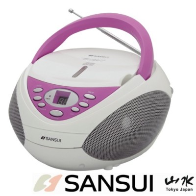 『福利品』山水SANSUI 手提CD音響(CD-338)