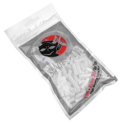 BLACK DEVIL 捲煙用6mm加長型濾嘴 180粒裝