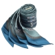 HERMES Carre en Boucles釦環造型Twilly絲巾/領結_青瓷綠X藍色 product thumbnail 1