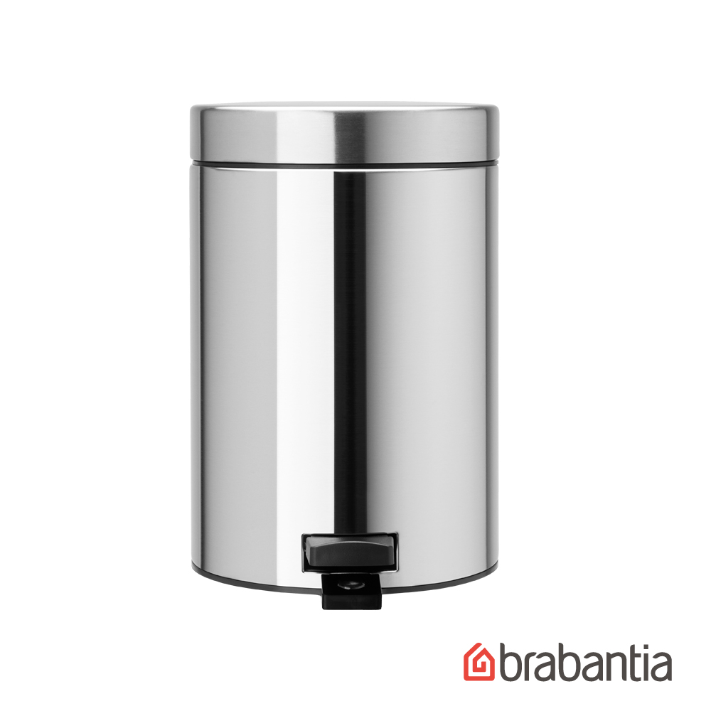 【Brabantia】霧面腳踏式垃圾桶3L