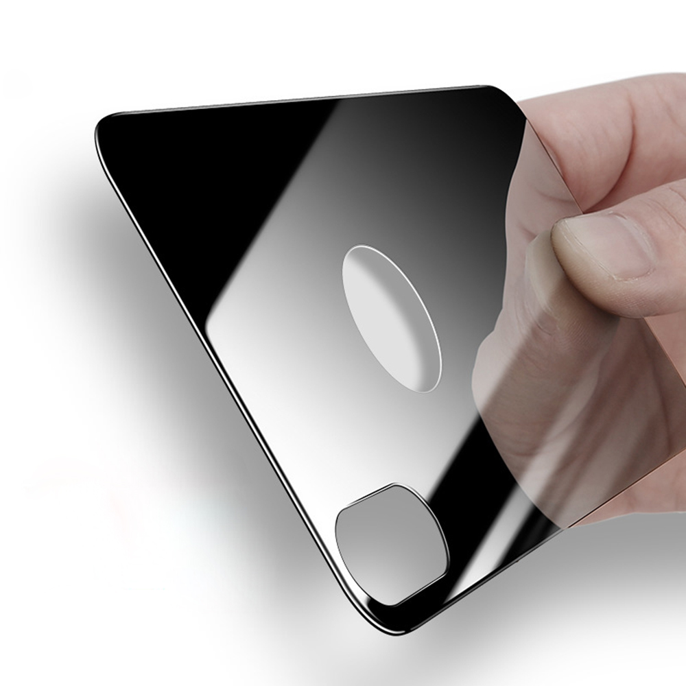 倍思 iPhone X 5.8吋鋼化玻璃膜背貼 背膜/保護貼/防爆膜