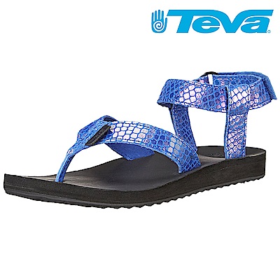 TEVA ORIGINAL SANDAL IRIDESCENT 女休閒涼鞋 藍