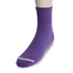 裕發 90°直角不滑落透氣網孔1/2休閒襪(25~28cm)3入-深紫 product thumbnail 1