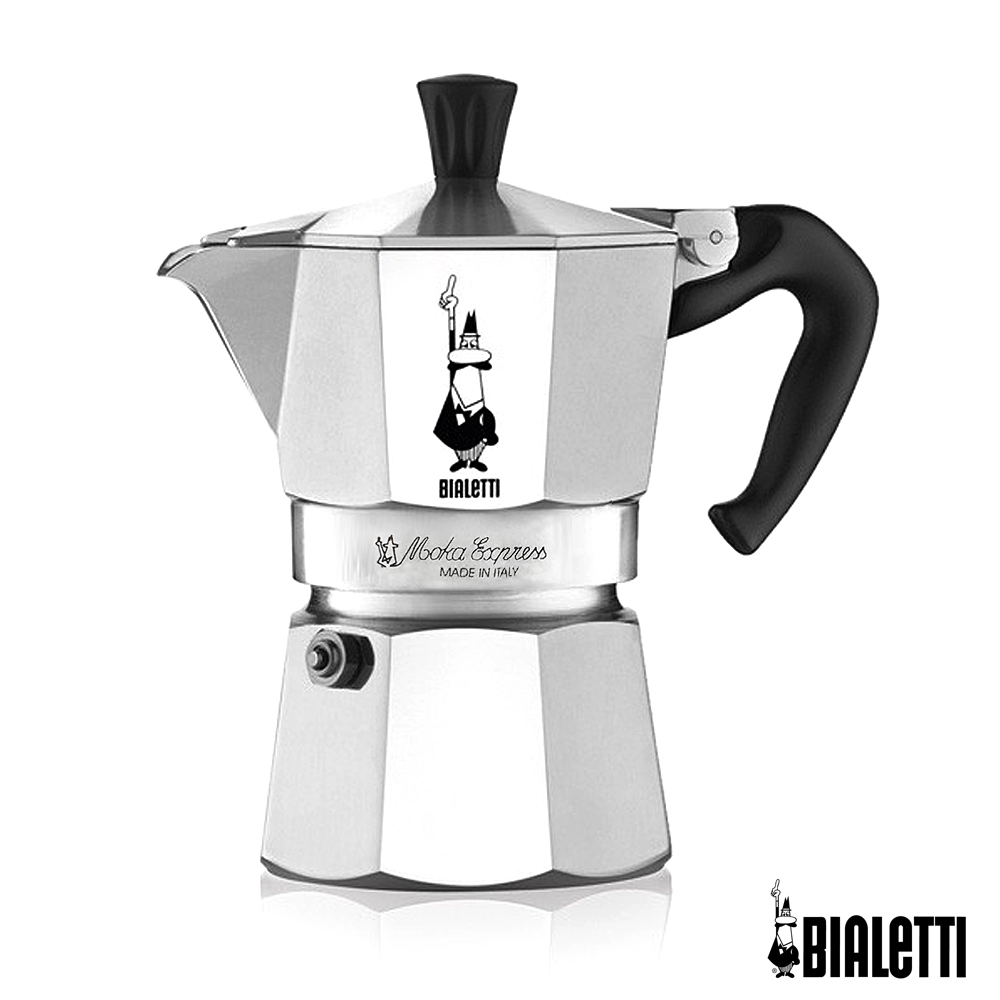 Bialetti 經典摩卡壺 銀色3杯份