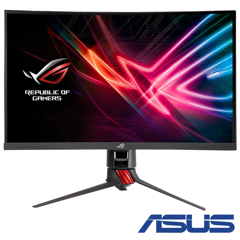 ASUS ROG Strix XG27VQ 27型 VA 曲面電競電腦螢幕27型螢幕