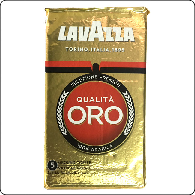 LAVAZZA QUALITA ORO 金牌咖啡粉(鋁箔包4包)