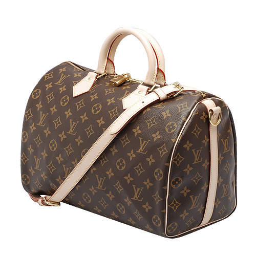 LV M41112 經典Monogram SPEEDY 30 手提/斜背波士頓包