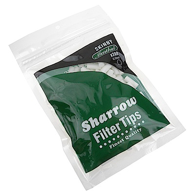 Sharrow Skinny Menthol-捲煙專用薄荷濾嘴6mm*2包