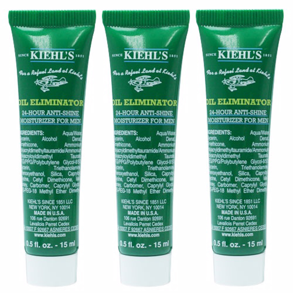 KIEHLS契爾氏 終擊油光男性清爽乳液15mlx3入