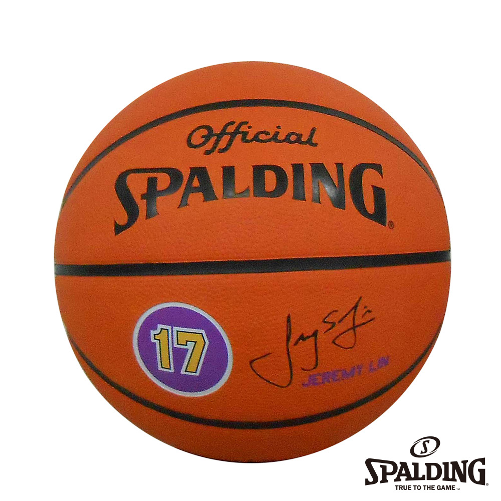 SPALDING 斯伯丁 NBA 球員球 湖人 林書豪 Jeremy 籃球 7號