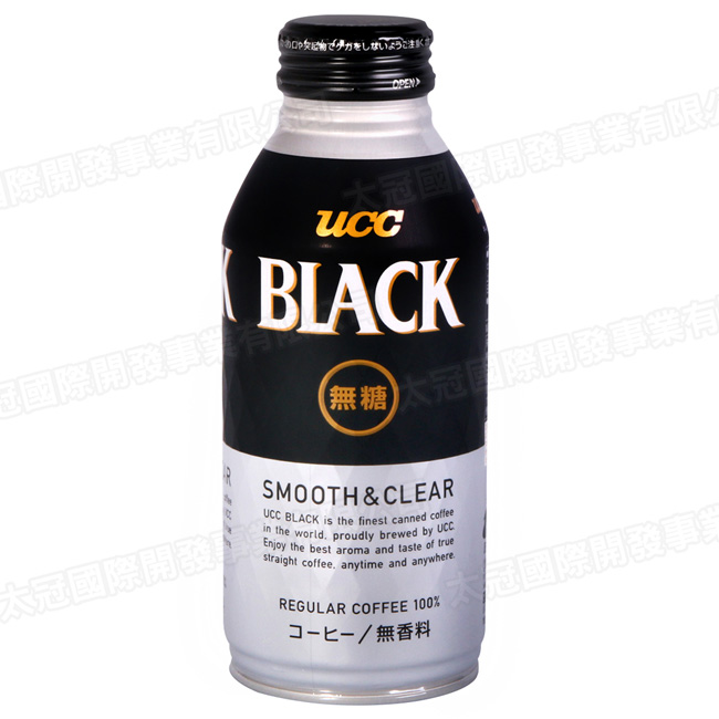 UCC SMOOTH&CLEAR黑咖啡(375ml)