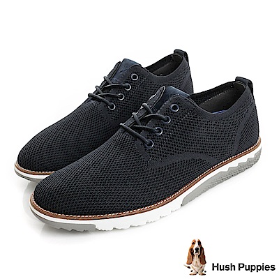 Hush Puppies EXPERT風尚運動休閒鞋-深藍