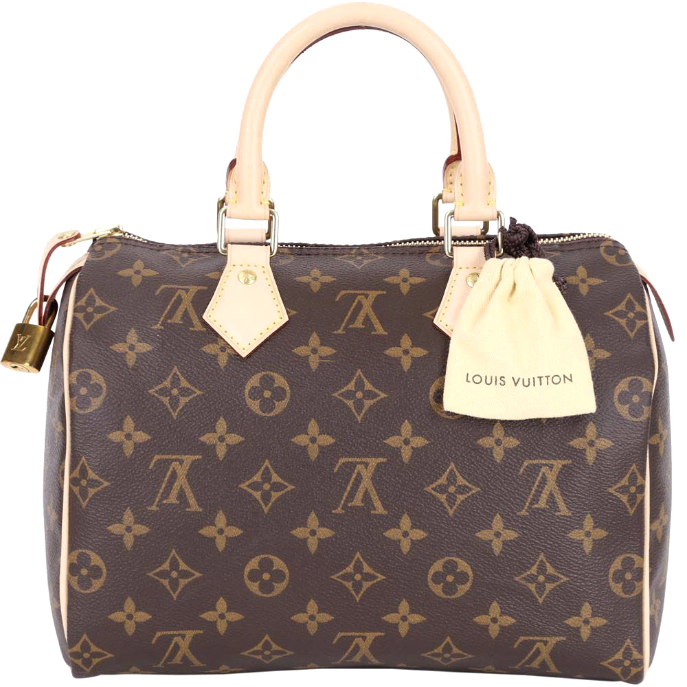 LV M41109 Monogram SPEEDY 25 經典手提波士頓包