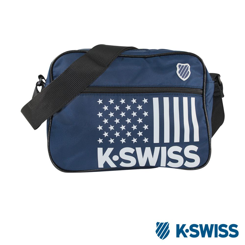 K-SWISS CS-Shoulder Bag休閒斜背包-藍