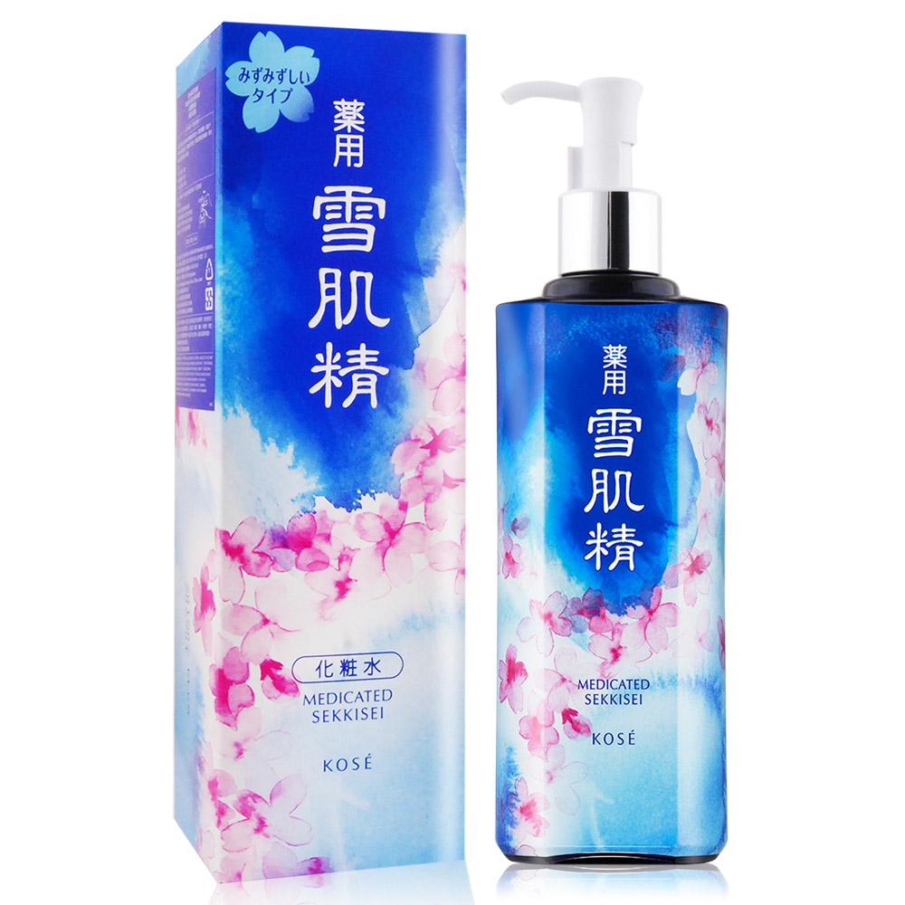 KOSE高絲 雪肌精500ml-染櫻限量版(按壓式壓頭)