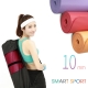 [SMART SPORT] NBR環保瑜珈墊 10mm直紋加厚款一入 (熱情紅) -快速 product thumbnail 1