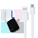 HOCAR MICRO USB 專用LED雙USB旅充頭+雙面傳輸耐拉線 旅充組 product thumbnail 5