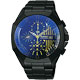 WIRED 宇宙探險家計時腕錶 送禮首選-藍/金時標/IP黑 product thumbnail 1