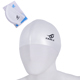 (快速到貨) 黑貂SABLE 單色矽膠泳帽 乳白色 product thumbnail 1