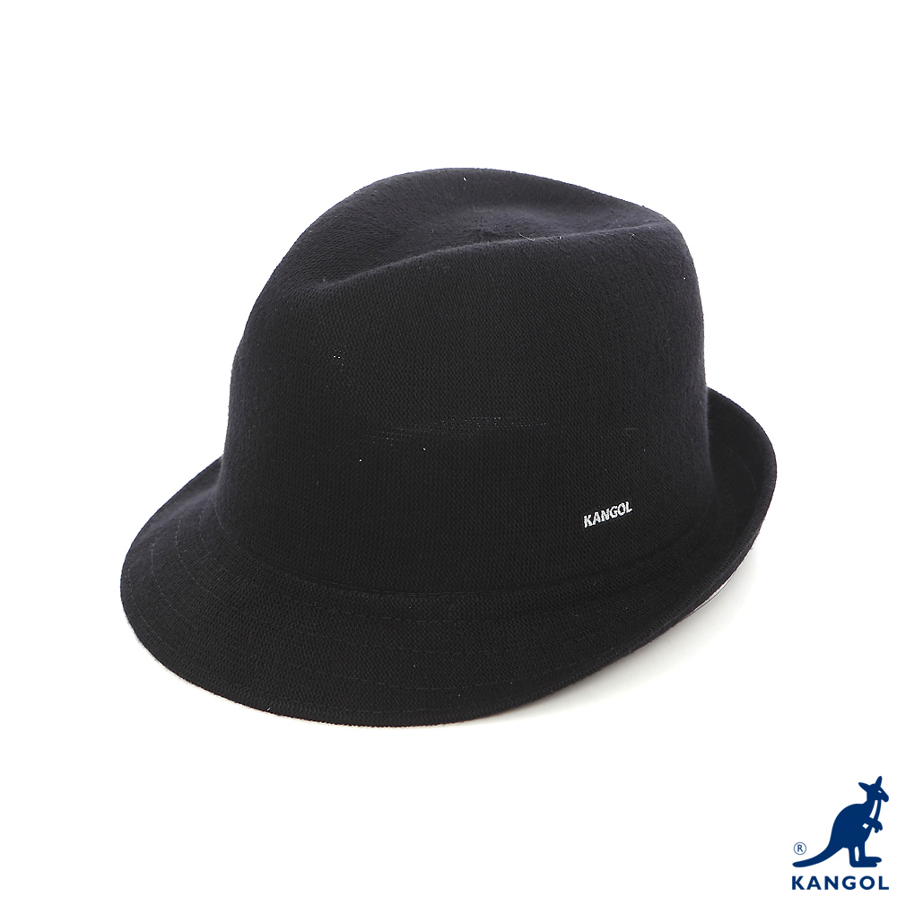 KANGOL 英國袋鼠 - 經典系列 - 竹纖維紳士帽 - 黑色