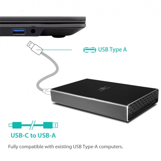 凡達克傳輸精靈 2.5吋 USB3.1 Type-C硬碟外接盒