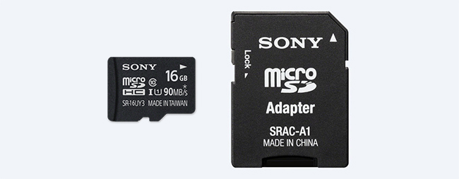 SONY 16GB microSDHC U1 C10 90MB/s記憶卡(公司貨附轉卡)