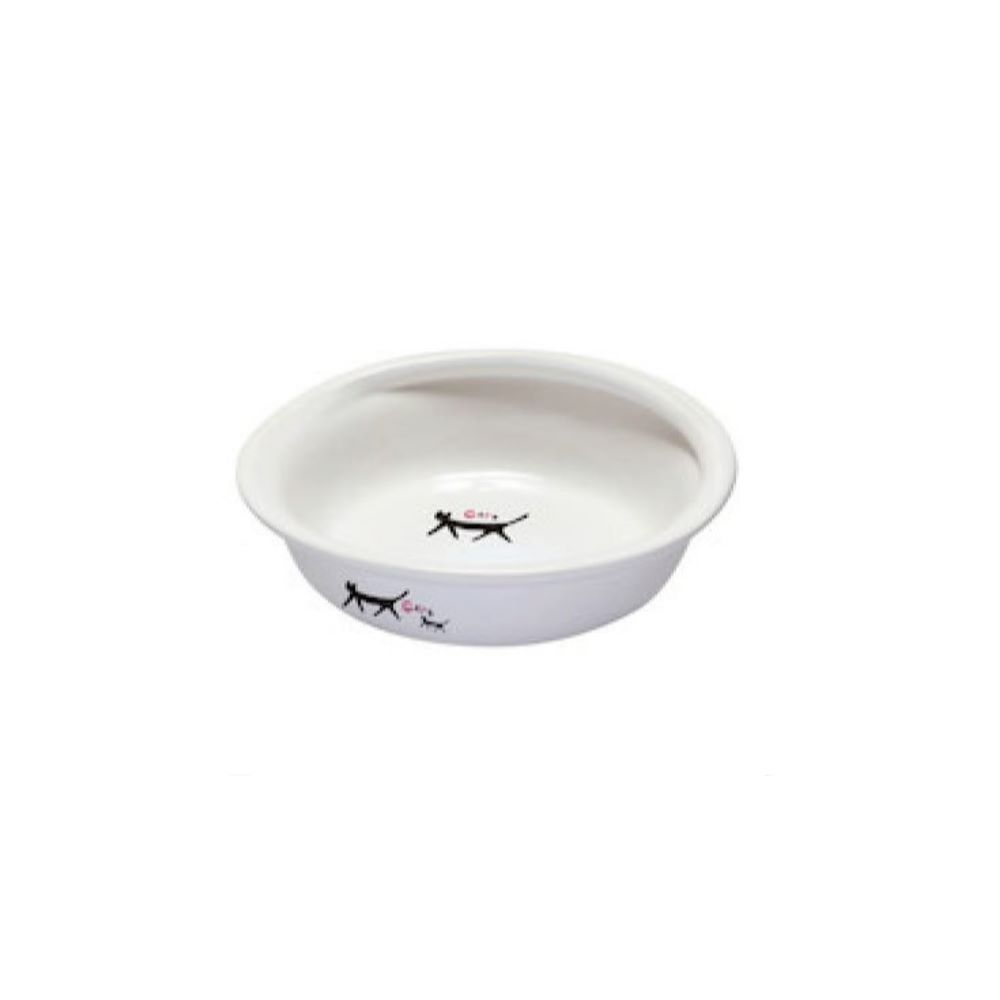 Marukan 貓用造型陶瓷碗 (CT-274)