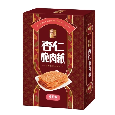 喜福田 櫻花蝦杏仁脆肉紙(65g)