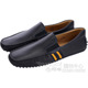 TOD’S 藍黃條紋飾豆豆休閒鞋(深藍色) product thumbnail 1