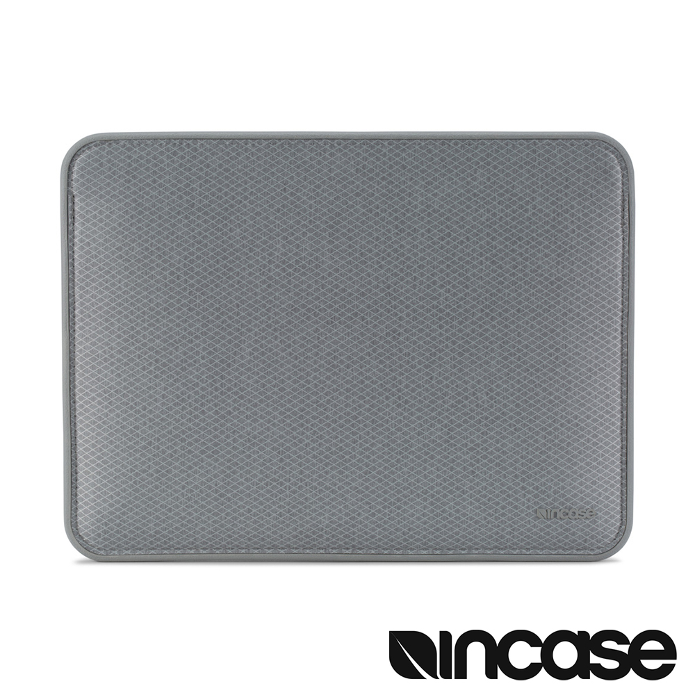 INCASE ICON MacBook Air 13 吋格紋耐磨磁吸內袋-鑽石銀