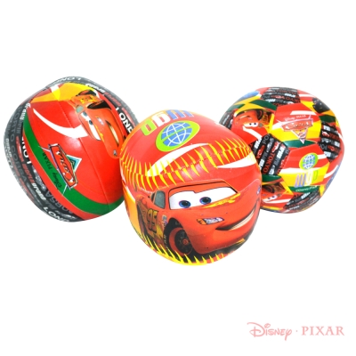 《凡太奇》美國品牌【迪士尼DISNEY】5.5吋Cars充棉球套裝組(3入)