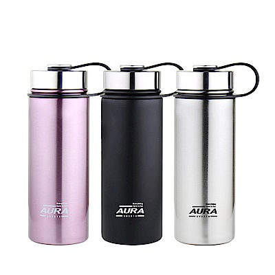 AURA艾樂 Venture真空保溫太空瓶550ml(3色可選)